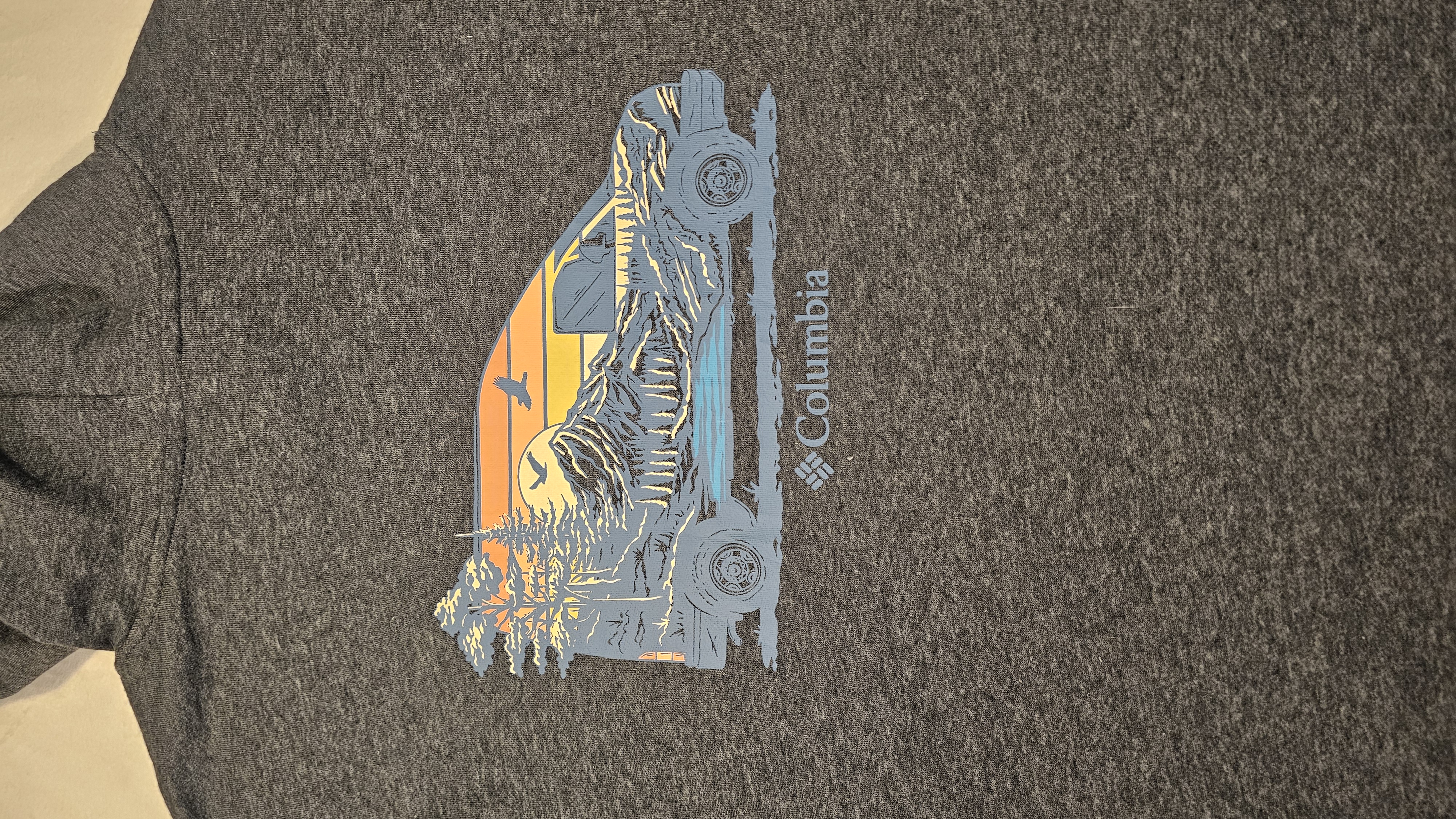 Sudadera Columbia Trek gris