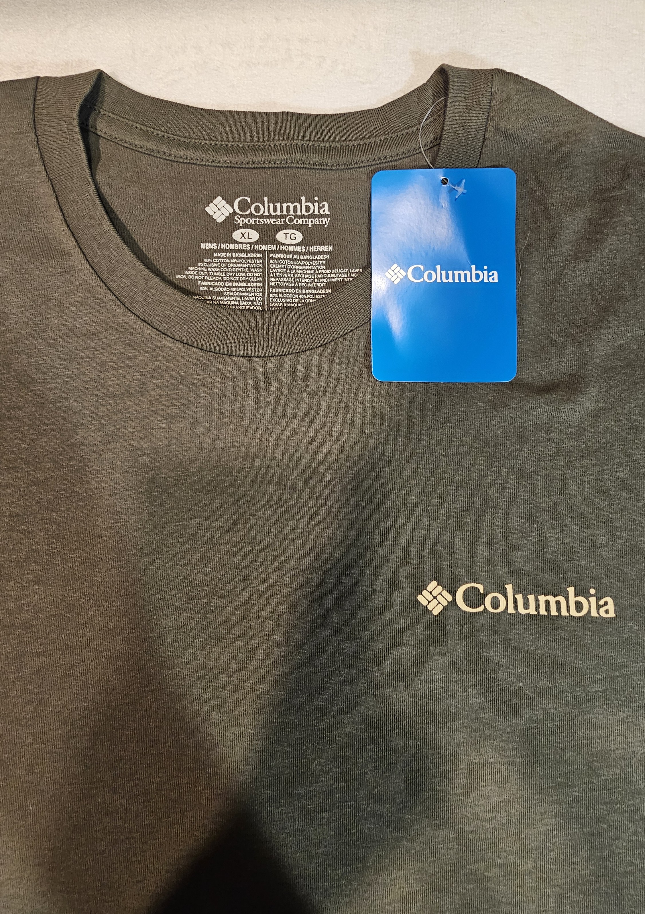 Playera Columbia verde