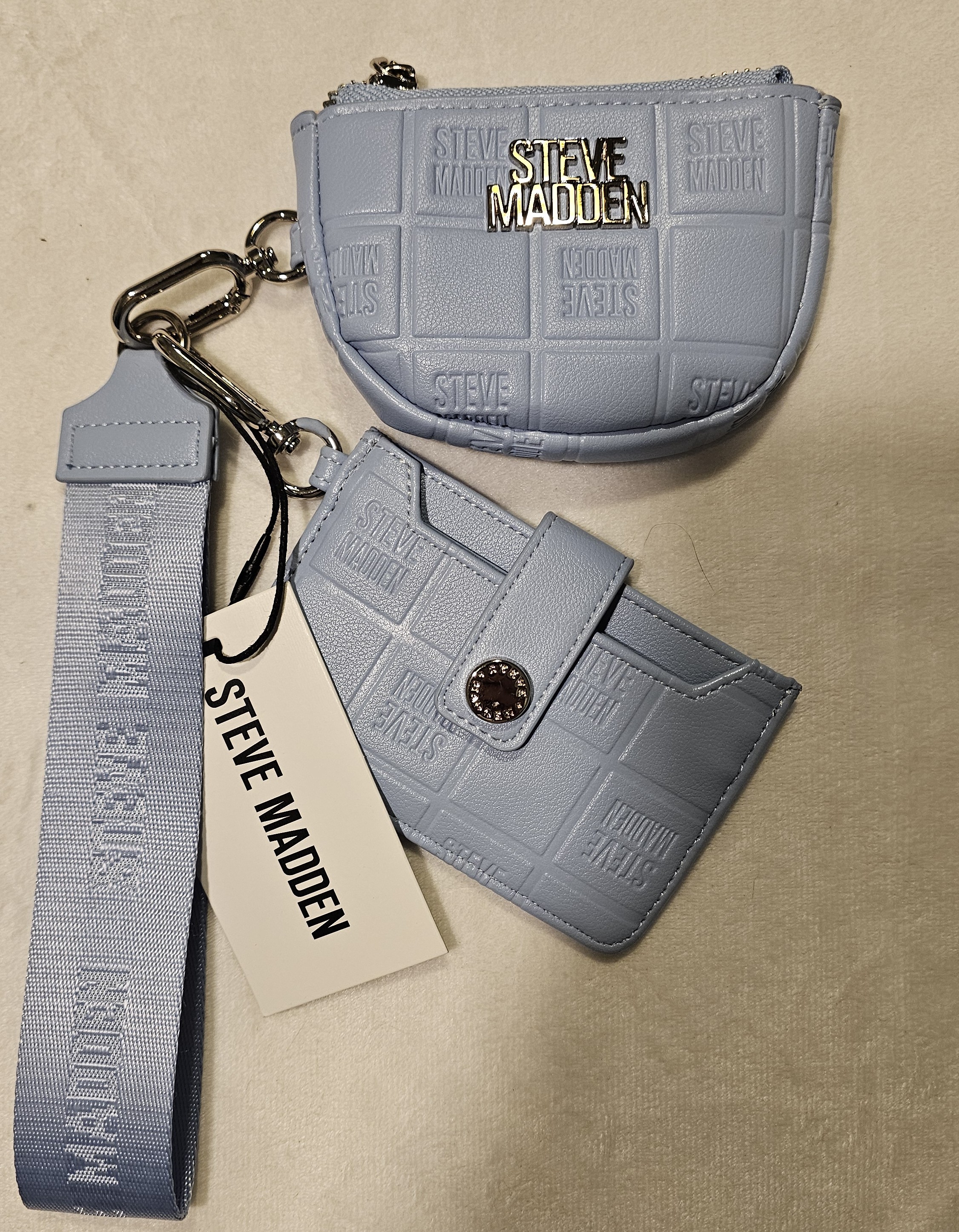 Muñequera Steve Madden azul