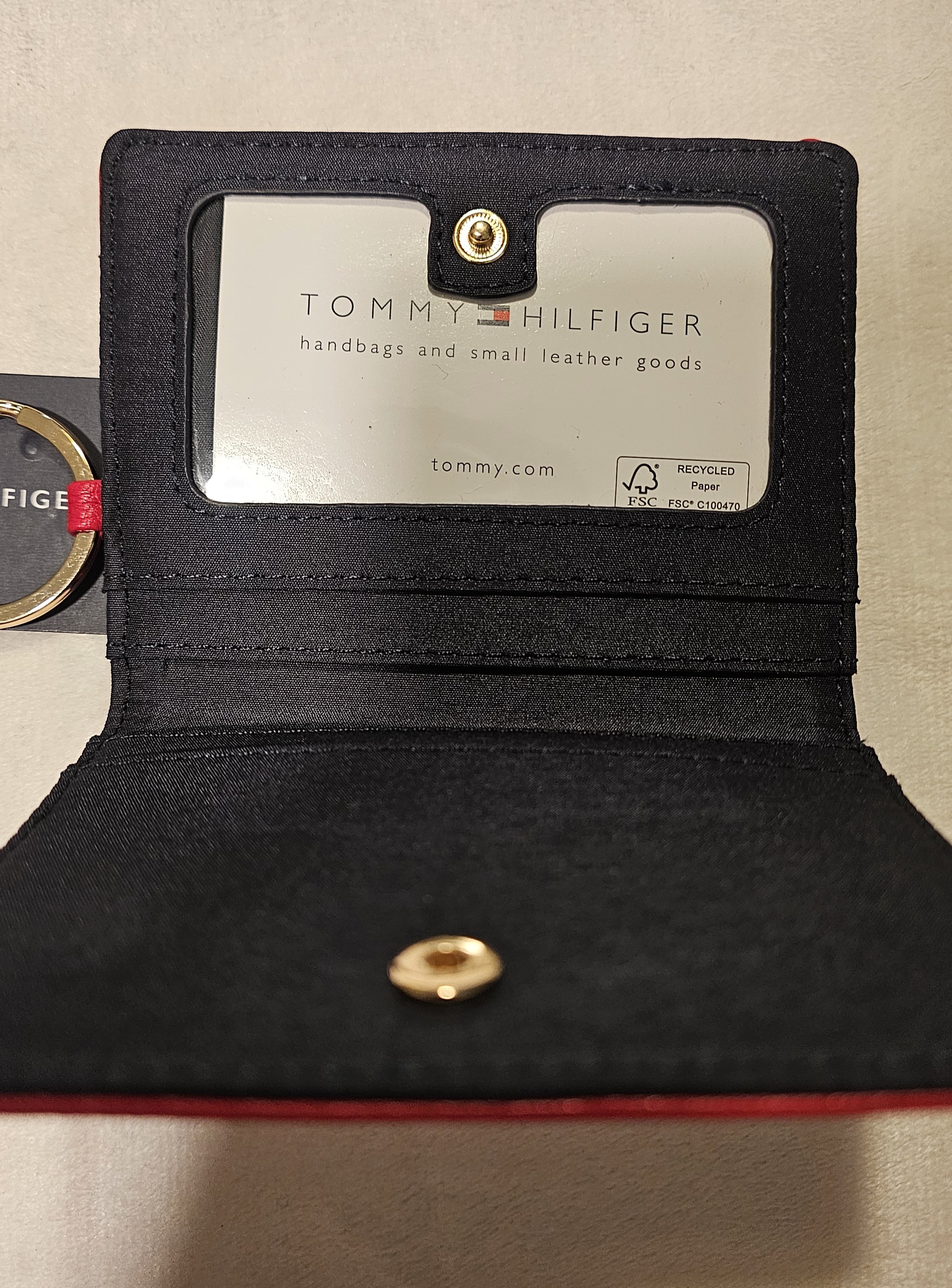 Monedero Tommy Hilfiger rojo