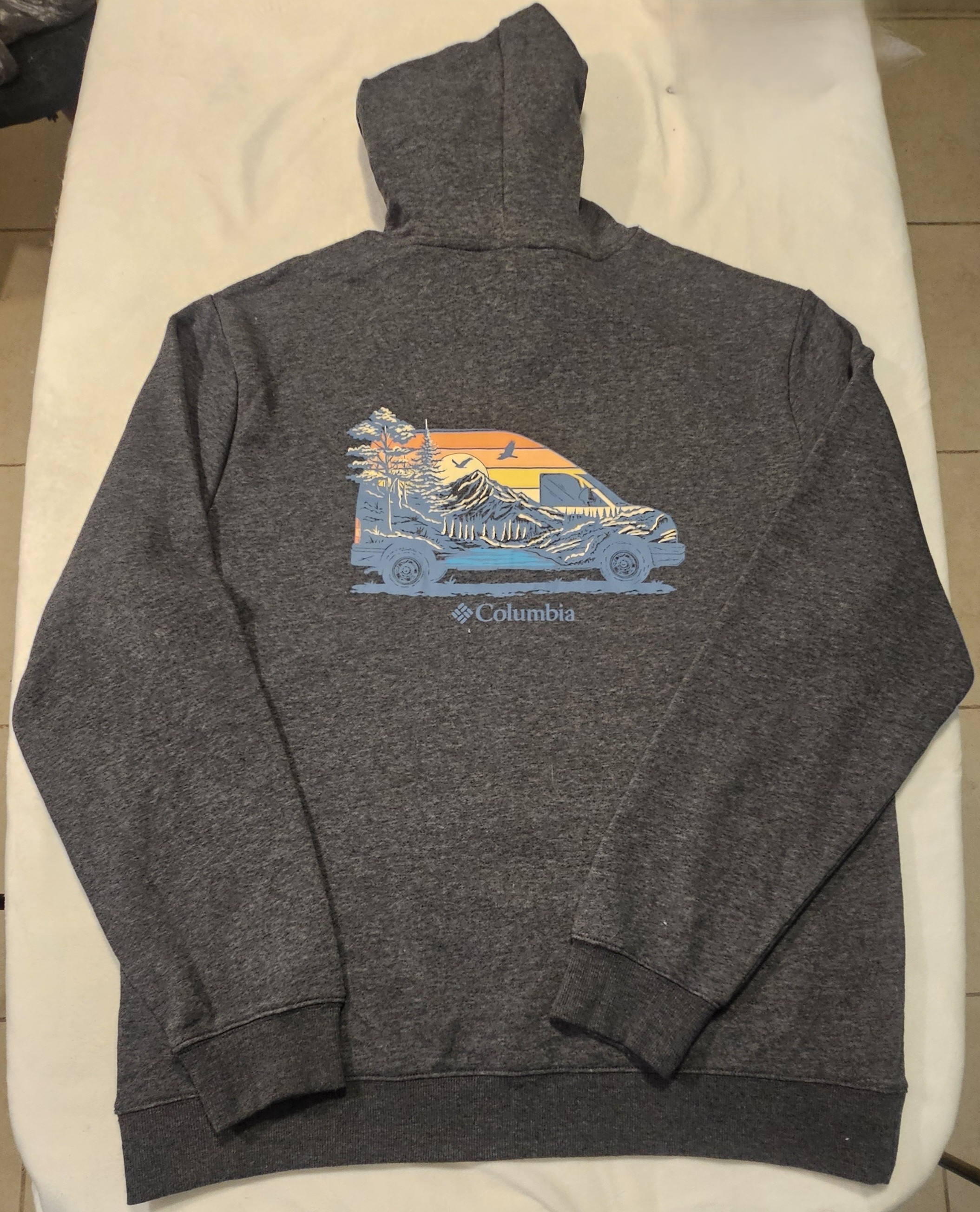 Sudadera Columbia Trek gris